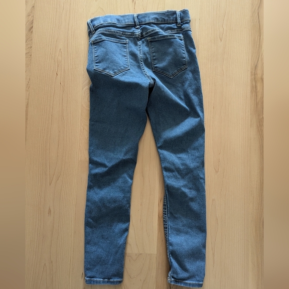 Custom jeggings size 10-12 patches embroidery - Picture 3 of 8